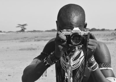 Jeune Masaï, près de Shompole et Magadi, Kenya, février 2020